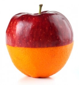 apple orange