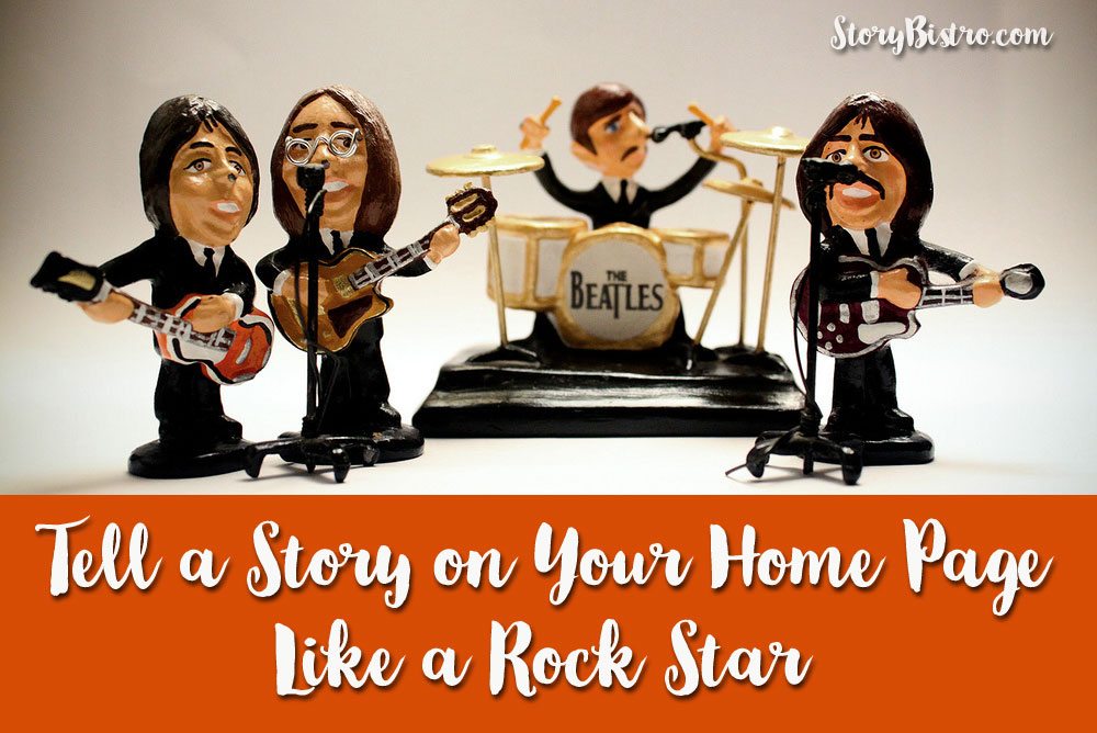 What The Beatles Can Teach You About Telling a Story With Your Home Page